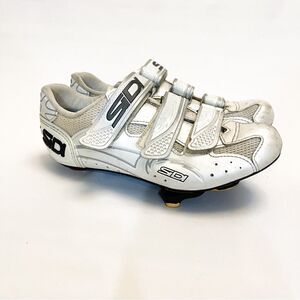 🍋 SIDI • Unisex Cycling Shoes in Silver Size 40EU